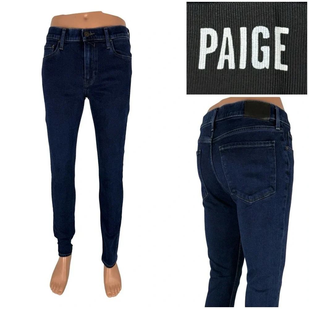 Paige Lennox Mens 32 X 32 (actual) Jeans Dark Wash Torrence Cotton Blend EUC